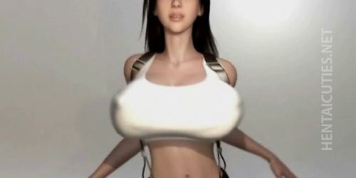Busty 3D hentai babe gets fucked hard