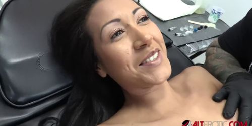 Sindy Ink Horny Tattoo Session