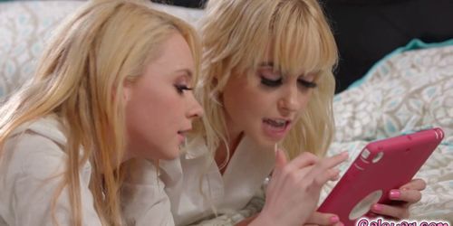 Chloe and Athenas curiosity take to the next level