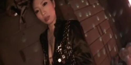 Koyuki Hara exotic Asian girl gives blowjob and tit fuck