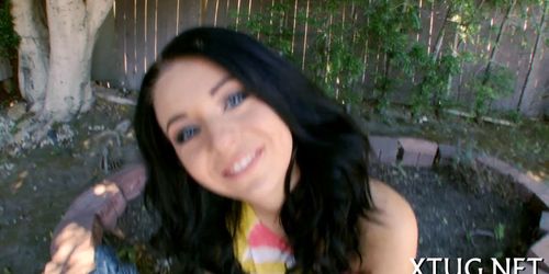 Blowjob by a very excited bitch - video 19