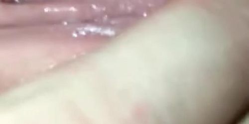 Close up pussy and fingering