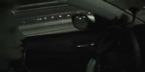 Dogging Deutch volwassen exposeren in auto de nacht ...