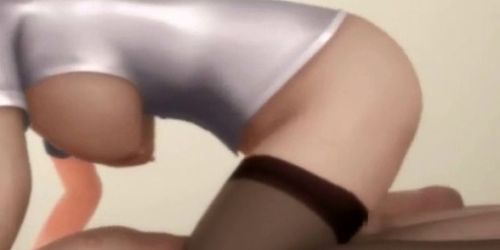 Animated nurse wanking a giant peni