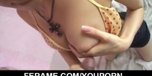 Daiya Nagare amazing POV amateur blowjob scenes