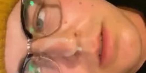 Cumming on my own face twice (compilation)