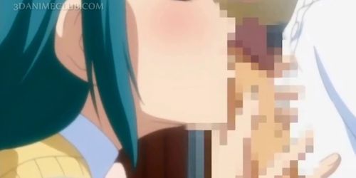 Anime gets rubbed through panties - Tnaflix.com