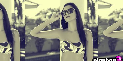 Tighty model babes enjoyed in the sun at a photo session