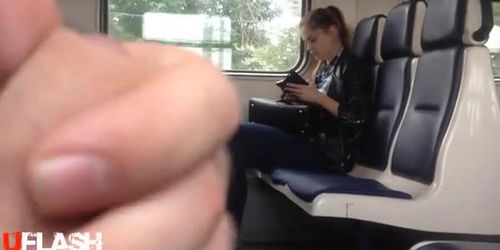 Flash Cock For Girl On Train - Tnaflix.com