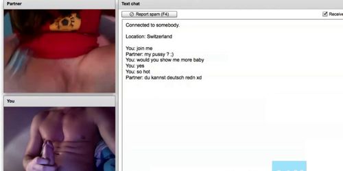 Swiss Girl On Chatroulette - video 2