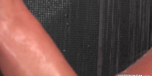 Shower Sex with Dirty Stepmom