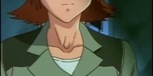 Naughty anime doctor squeezed her patient tits