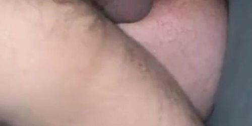 Fucked until his cum is leaking out 