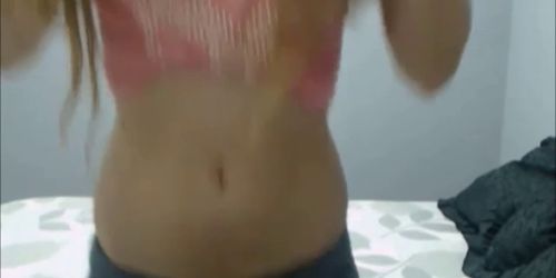 Hottest Teen showing her sexy body