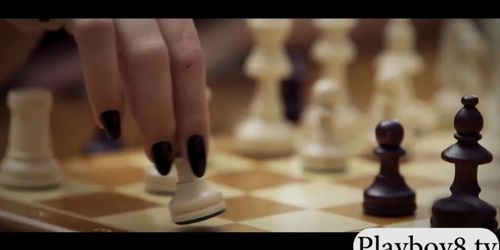 Chess players get horny and love fucking on the table