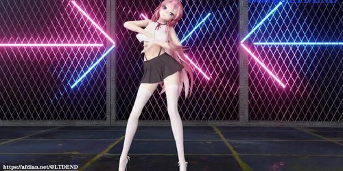 MMD Megurine Luka (Marionette) (Bottomless) (Submitted by LTDEND) (Bambi Sweet)