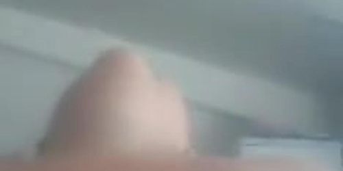 Hot chubby ride on dick and screaming orgasm