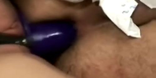 Strapon bitch bangs the backdoor of her filthy 