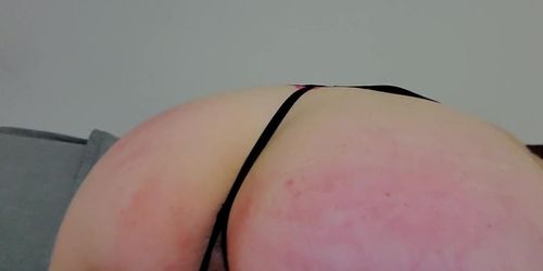 Girlfriend's sister squatting on my dick while her sister is at work