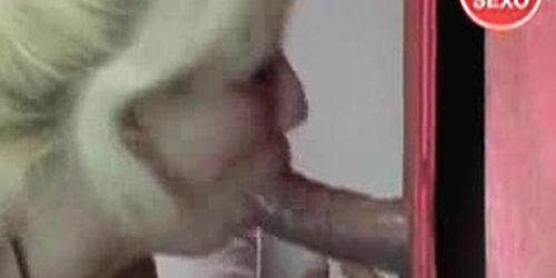 Gloryhole Blowjob