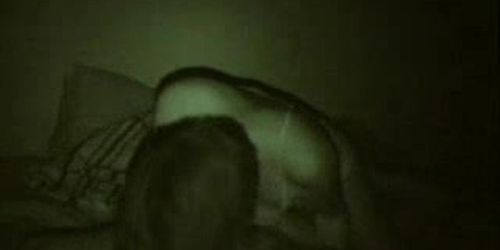 Amateur Couple Fucks At Night