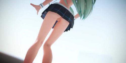 Booo! MMD R18 cute girl 