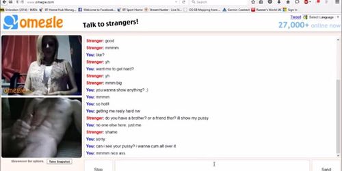 Busty Omegle Girl Teases Me