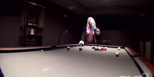 Puba - Billiard Ball play with Leya Falcon!