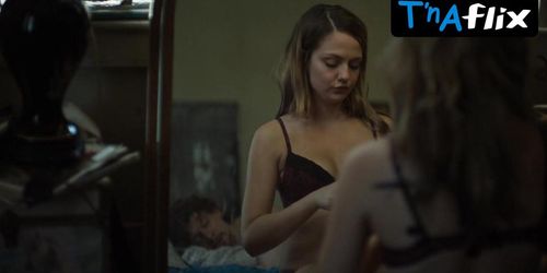 Emily Meade Breasts,  Underwear Scene  in Trial By Fire