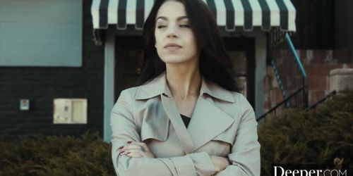Deeper. Evelin Stone Has First Date Surprise (Manuel Ferrara)