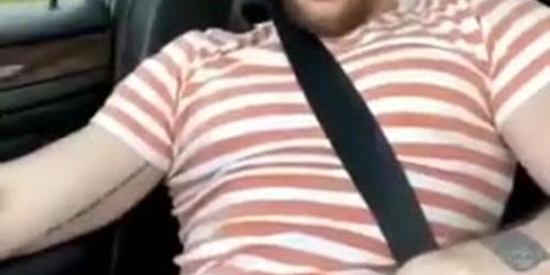 Helping hands and cum while driving