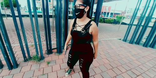 SEXO por DINERO, Le Doy 200 DOLARES a una VENEZOLANA Culona en La Calle