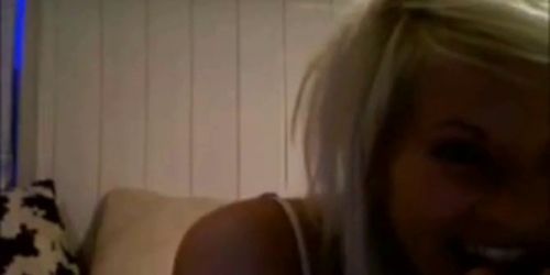 blonde homemade teen masturbation - video 1