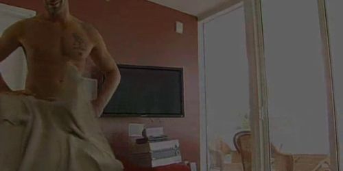 Pleasuring solo stud - video 18