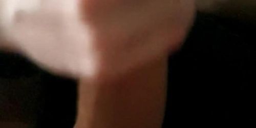 Giving a bf a good handjob