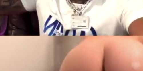 Girl goes crazy on Jamaican artist Gold Gad live 