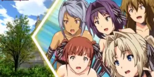 Lascive anime chicks sharing cock - video 1