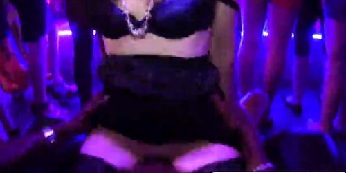 Real euro bachelorette sucks dick at club party