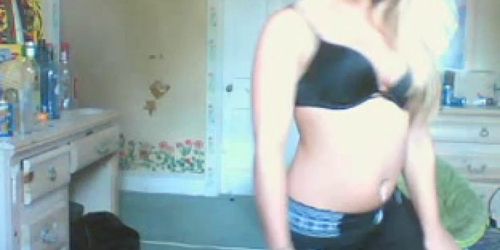 Angelina from T33nstarl3t boob tease