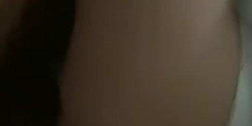 Skinny skinny white girl rides black Cock 