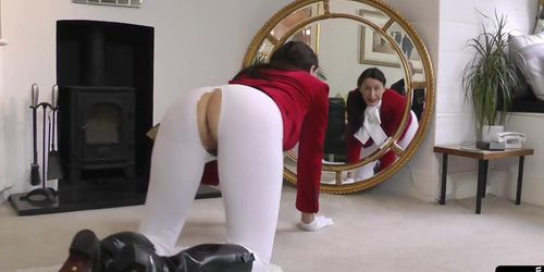 European MILF Gets Anally Creampied - Lara Latex (Kaylana Reese)