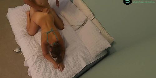 Lingerie Slut Gets Pussy Pounded With Hard Doggy!! Topview