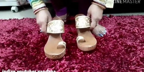 Indian Fashionista Feet 