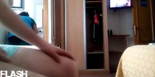 Spanish Hotel Maid Flash