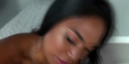 Asian Ex Girlfriend Aoki Kalani Sucks Dick And Titty Fucked POV