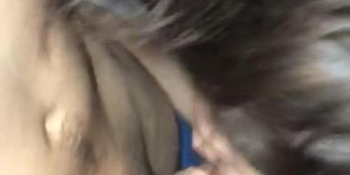 Girlfriend Topless Blowjob