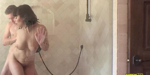 Action In The Shower - Violet Starr