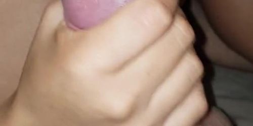 Handjob - homemade