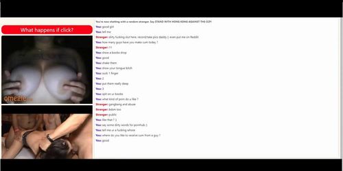 Fat Slut On Omegle - Omegle slut take orders - Tnaflix.com