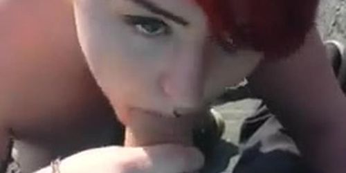 Swedish Outdoor Blowjob During Class - Tnaflix.com